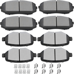 D1258 D1377 Front Rear Ceramic Brake Pads Sets Fit For Ford For Edge 2011-2015,For Lincoln MKX 2011-2015