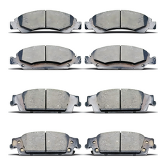 D1363 D1707 Front Rear Ceramic Brake Pads Set Fit For Cadillac Escalade/Escalade Esv,For Chevrolet Silverado 1500/Suburban/Tahoe,For GMC Sierra 1500,For GMC Yukon/Yukon XL