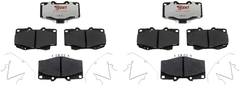 Wagner QS ZD436 Disc Brake Pad Set, Reduced Vibration, Fits 1989–1995 Toyota Pickup