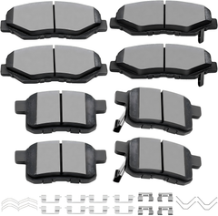 D465 D536 Front Rear Ceramic Disc Brake Pads Set For Acura EL 1997-2005,For Honda Civic 1996-2011,For Honda For Accord 1998-2002