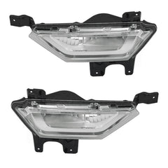 2x Fog Light Driver & Passenger Side Halogen ML3Z 15201 A for Ford F-150 2021 2022 2023 #FO2592258 FO2593258