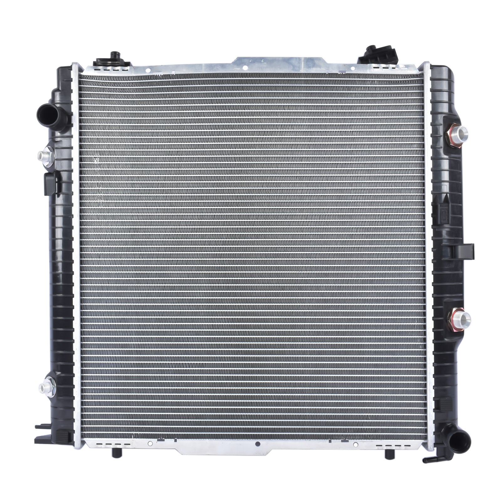 Aluminum Radiator w/ Transmission Oil Cooler Fit for Mercedes-Benz W463 G500 V8 5.0L 2002-2008 G550 2009-2012 G55 AMG 2003-2011 V8 5.5L A461500002 4635000100 4635000200