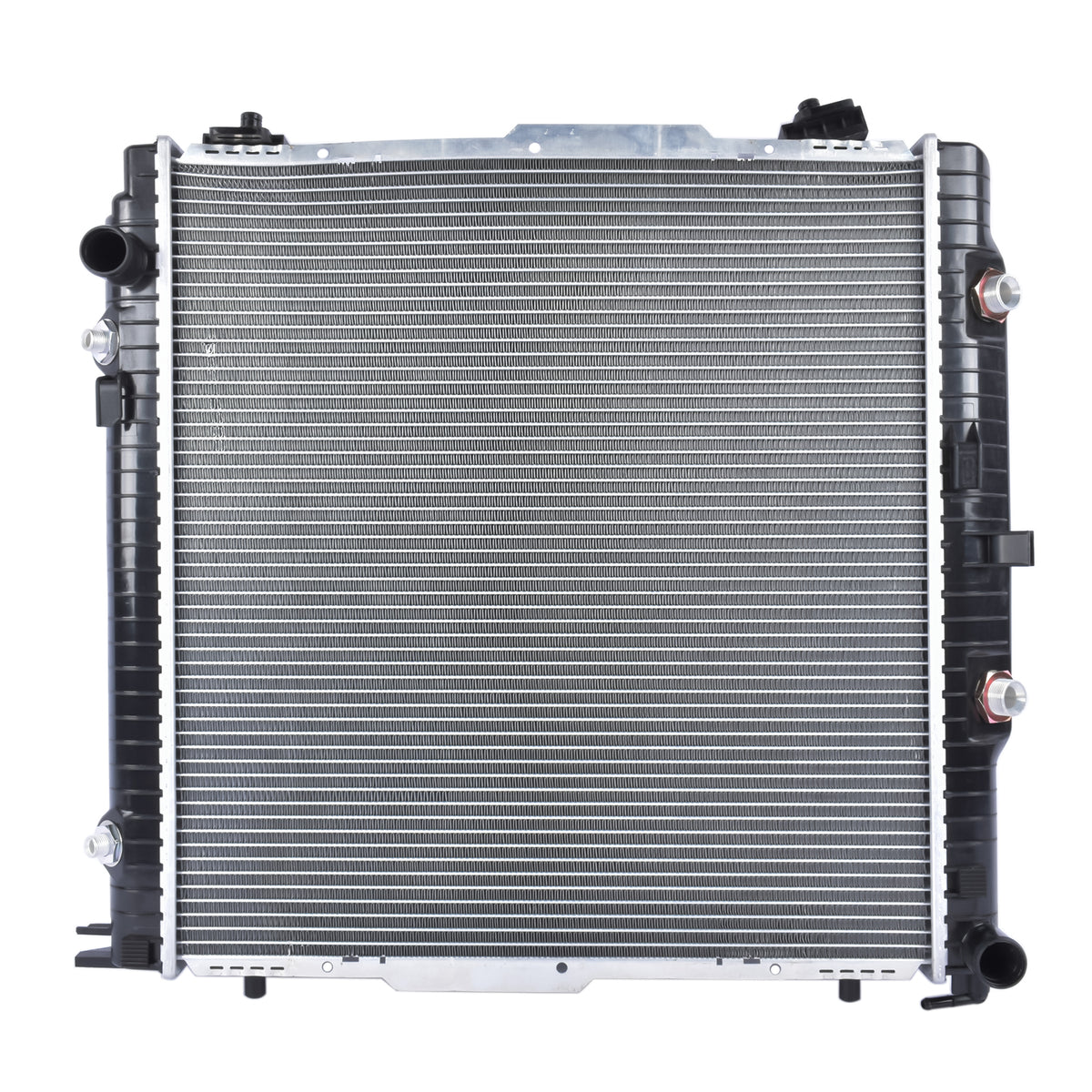 Aluminum Radiator w/ Transmission Oil Cooler Fit for Mercedes-Benz W463 G500 V8 5.0L 2002-2008 G550 2009-2012 G55 AMG 2003-2011 V8 5.5L A461500002 4635000100 4635000200