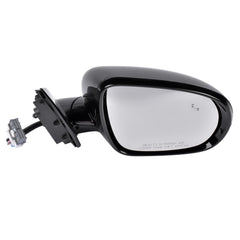Passenger Side Door Mirror Power Heated Fit for Kia Sorento EX L LX SX SXL 2016-2018 Manual Folding without Memory without Puddle Light without Auto-Dimming with Blind Spot 87620-C6150 87620C6150