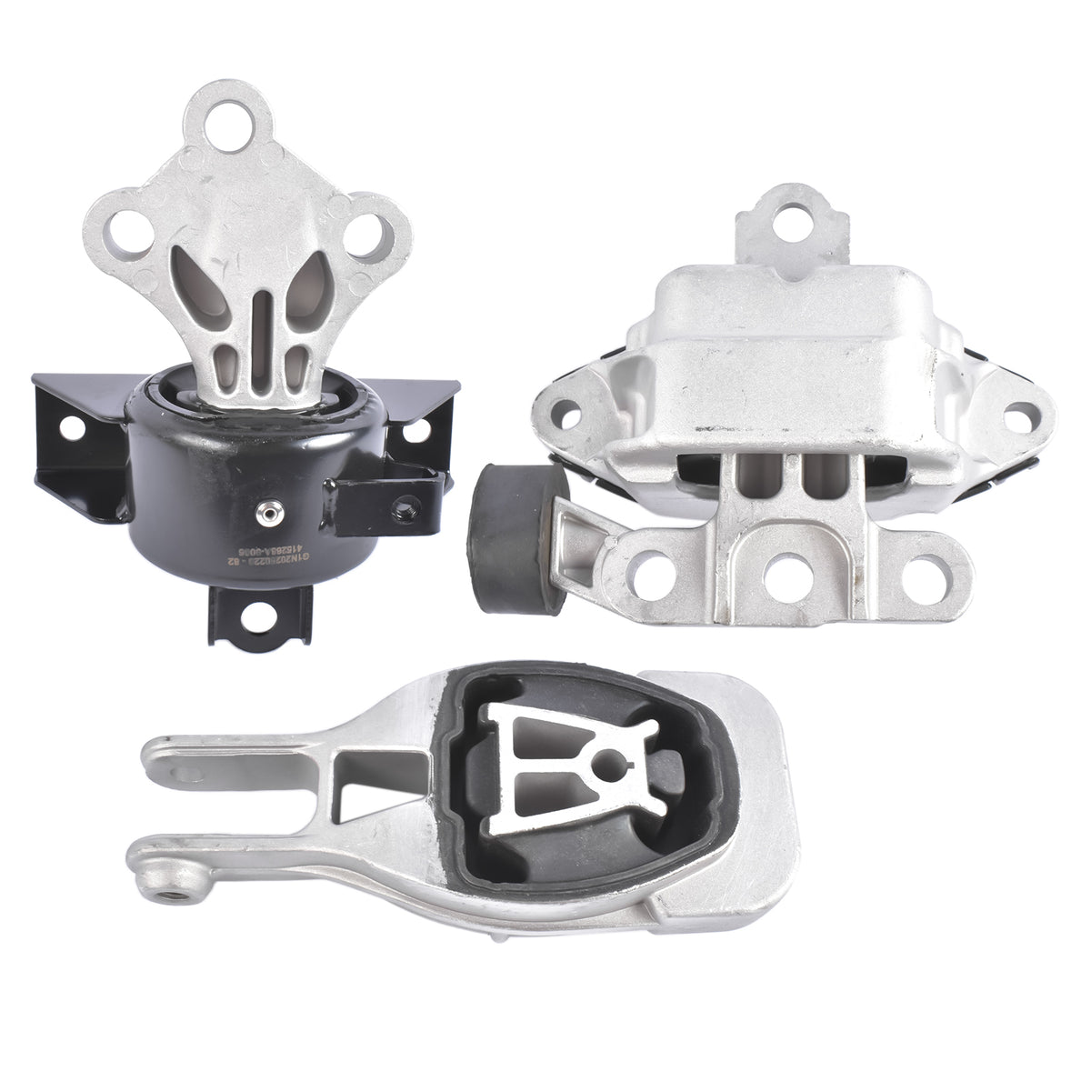 Engine Motor & Trans Mount 3PCS Set Fit for Chevrolet Sonic 1.4L L4 2013-2020 Auto A5595 A5908 A5596 A5726