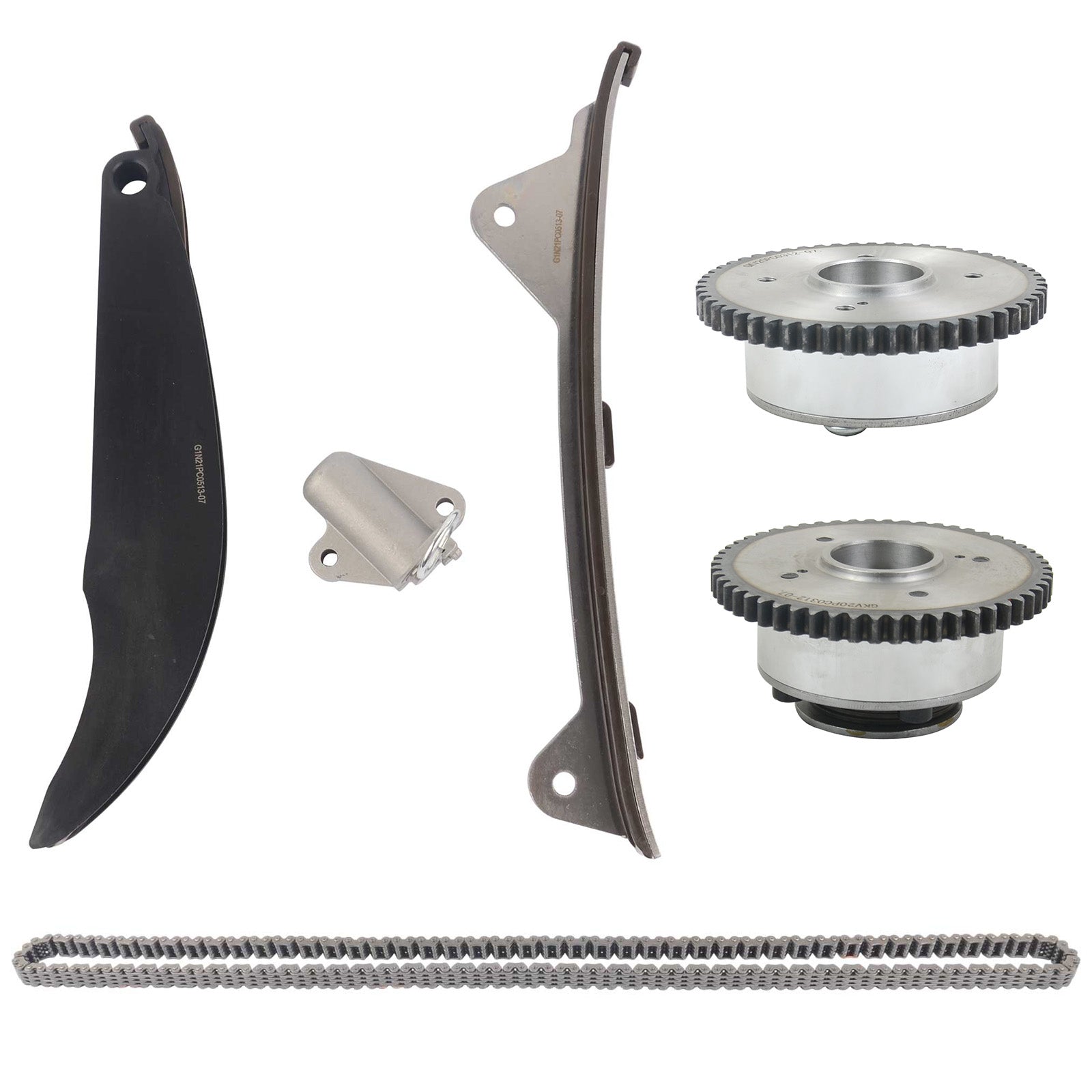Engine Timing Chain Kit and Camshaft VVT Gear Fit for Hyundai Elantra SE GLS GT 1.8L L4 GAS 2011-2016
