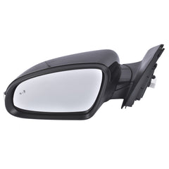 Mirror Driver Side Fit for Hyundai Kona Iron Man Edition Night SEL Plus Sport Utility 2018-2021 Manual Folding Heated Black No Memory No Puddle Light No Auto-Dimming Power Adjust 87610-J9130