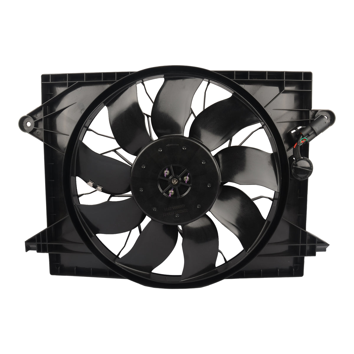 Radiator Cooling Fan Assembly Replacement for Dodge Charger Challenger SRT 6.2L V8 6010297