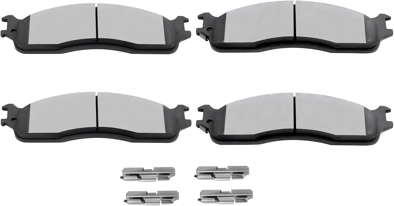 D966 D898 8pcs Front Rear Ceramic Brake Pads Sets Fit For 2003 2004 2005 2006 For Dodge Durango,2002 2003 2004 2005 For Dodge Ram 1500