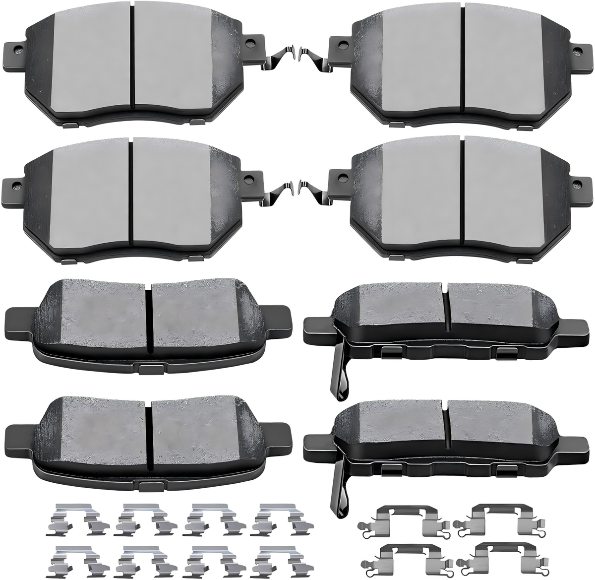 D905 D969 Front & Rear Ceramic Brake Pads for Infiniti FX35, FX45, Nissan Altima, Maxima, Murano